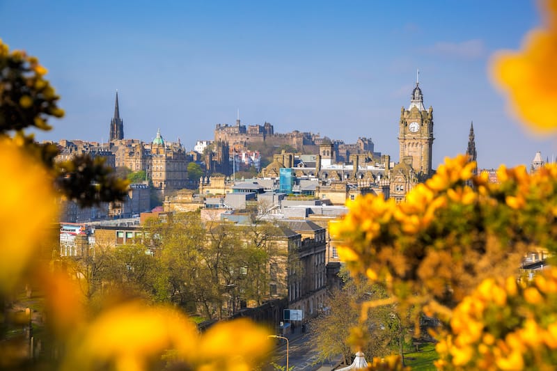 Edinburgh in spring