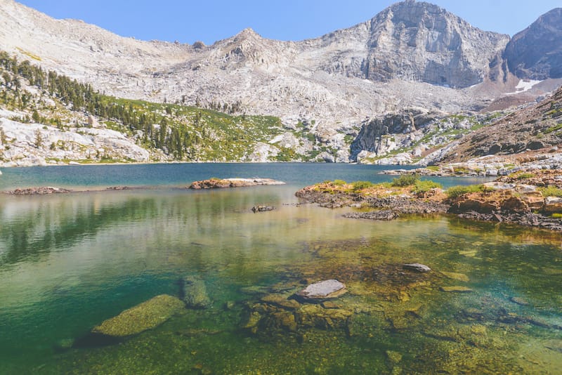 Franklin Lake in Kings Canyon