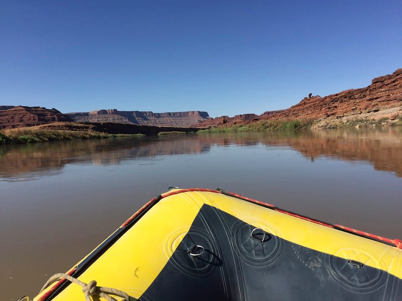 Rafting in Moab