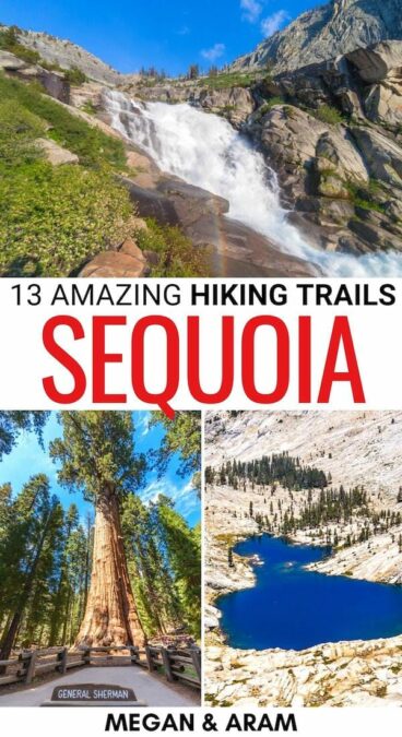 Looking for the best hikes in Sequoia National Park for your trip? This guide showcases the top Sequoia hiking trails (and Kings Canyon!) for all levels! | Hiking in Sequoia National Park | Sequoia trails | Best Sequoia hikes | Best hikes in Kings Canyon National Park | Best hiking trails in Kings Canyon National Park | Winter hikes in Sequoia | California hiking | Sequoia waterfall hikes | Waterfall hikes in Sequoia