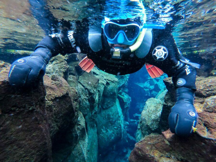 Snorkeling in Silfra Iceland-12