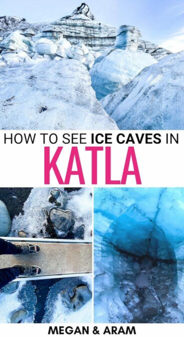 Looking to book a Katla ice cave tour on your Iceland trip? This ice cave tour of Katla was epic - check out our review and insider tips for your adventure! | Ice caves in Iceland | How to visit Katla volcano | Glacier tours in Iceland | Volcano tours in Iceland | Vik tours | Tours in Iceland | Winter tours in Iceland | Iceland in winter | Iceland glaciers | Iceland volcanoes | Things to do in Vik | Things to do in Iceland