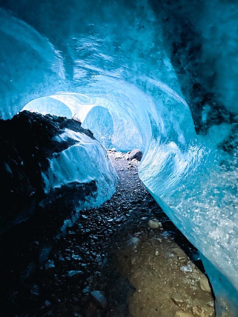 Skaftafell ice caves