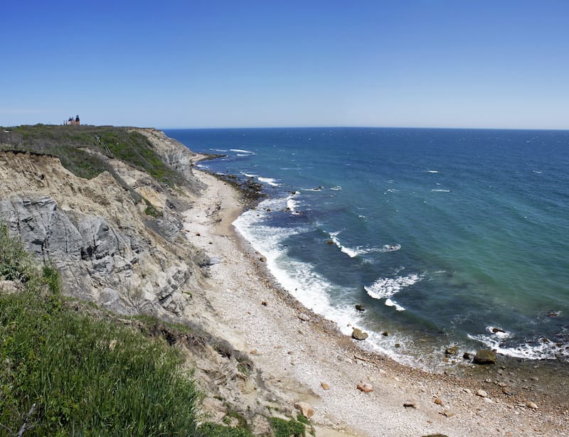 Mohegan Bluffs Beach