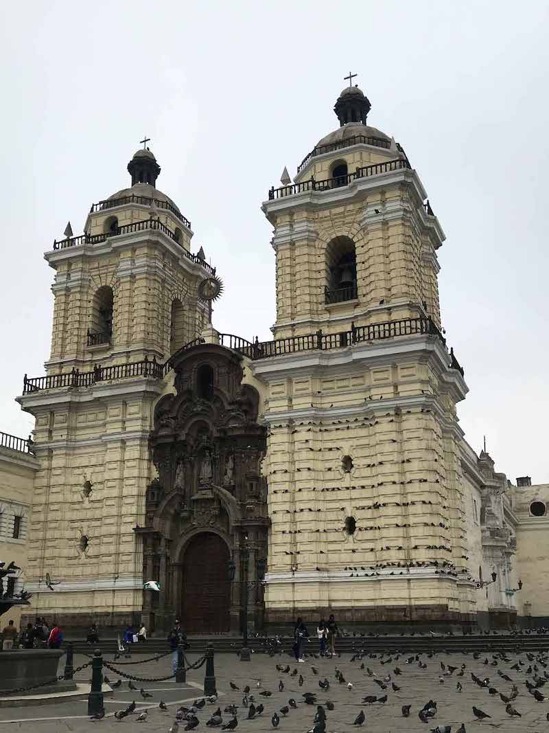 San Francisco Basilica in Lima