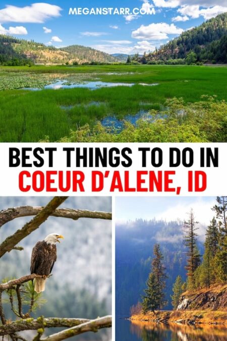 Looking for the top things to do in Coeur d'Alene, Idaho? This guide covers the best attractions, including museums, historical sights, and hiking trails. | Coeur d'Alene things to do | What to do in Coeur d'Alene | Places to visit in Coeur d'Alene | Places to visit in Idaho | Idaho bucket list | Coeur d'Alene hiking | Coeur d'Alene attractions | Coeur d'Alene museums | Coeur d'Alene landmarks | Coeur d'Alene rafting | Things to do in North Idaho