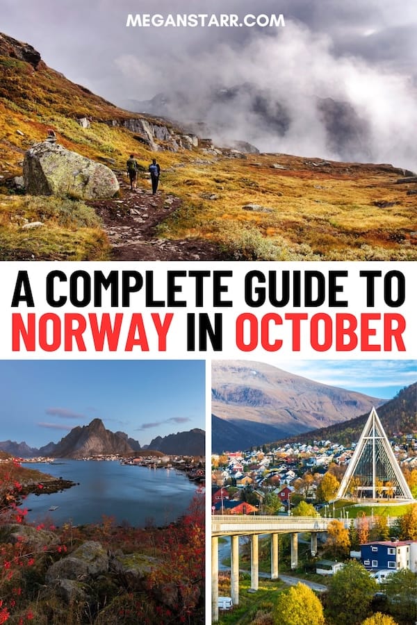 Are you looking for the best places to visit in Norway in October? I used to live there and I spent many autumns in Norway figuring out the top things to do (and best places to visit!). Check out my guide for more! | Norway in fall | Fall in Norway | October in Norway | Norway in autumn | Bergen in October | Oslo in October | Tromso in October