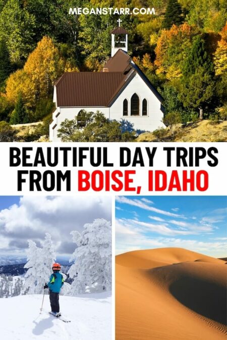 Are you looking for the best day trips from Boise? This Boise day trips guide gives the low down on sand dunes, hot springs, skiing, forests, and so much more! | weekend getaways from boise | visit idaho | idaho road trip | idaho weekend getaways | idaho destinations | places to visit in idaho | things to do in boise | boise trips | boise road trip | boise nature | idaho nature | idaho photography