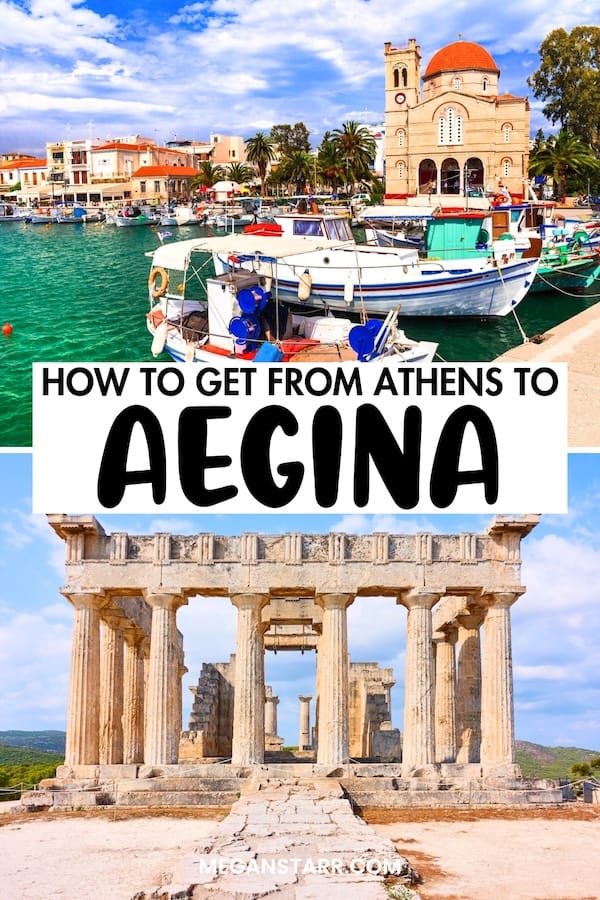 Are you looking for the best way to go from Athens to Aegina, Greece? This guide details how to leave the Piraeus port to Aegina, the land of temples and pistachios (and one of the best day trips from Athens). Learn more here!