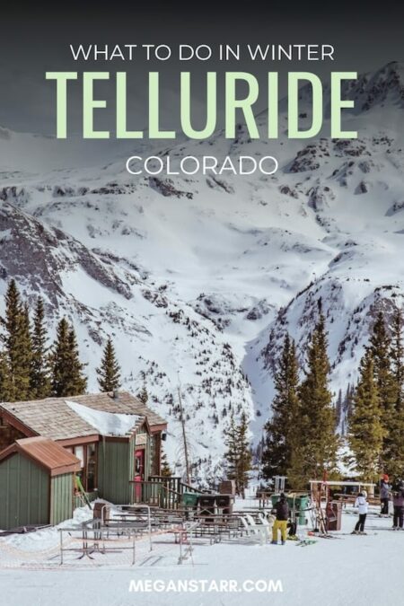 Are you looking for the best things to do in Telluride in winter? This guide has the top activities, restaurants, and more - all off the slopes! There are also some travel tips for winter in Telluride (like weather, snowfall, etc).