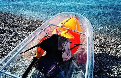 Crystal kayaking in the Amalfi Coast