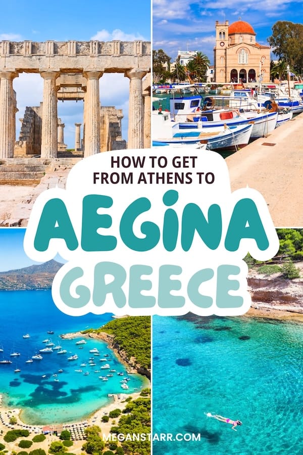Are you looking for the best way to go from Athens to Aegina, Greece? This guide details how to leave the Piraeus port to Aegina, the land of temples and pistachios (and one of the best day trips from Athens). Learn more here!