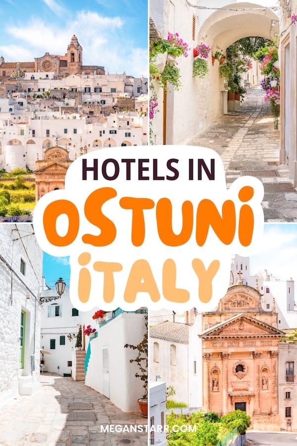 Are you looking for where to stay in Ostuni, Italy for your upcoming Puglia trip? This guide details the best Ostuni hotels, accommodation, guesthouses, and more! | Ostuni accommodation | Best hotels in Ostuni | Places to stay in Ostuni | Ostuni luxury hotels | Ostuni budget hotels | Ostuni B&B | Ostuni guesthouses | Ostuni lodging | Lodging in Ostuni | Ostuni where to stay