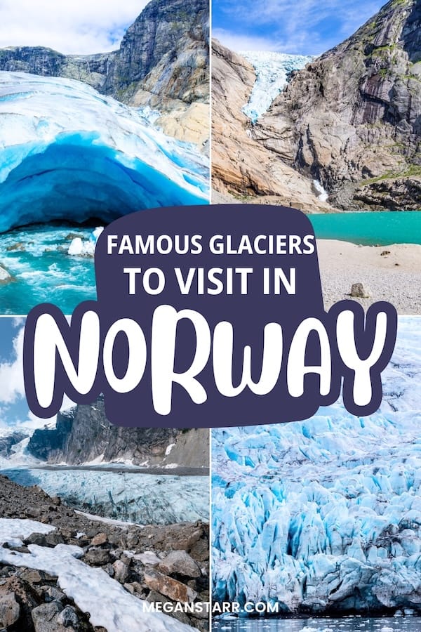 There are so many glaciers in Norway and they will each blow your mind for different reasons! These are some of the best Norway glaciers that you can visit. | Things to do in Norway | Glaciers Norway | Arctic Norway | Places to visit in Scandinavia | Places to visit in Norway | Jostedalsbreen | Svalbard glaciers | Places to visit in Svalbard | Things to do in Svalbard | Austefonna | Svartisen | Hardangerjøkulen | Folgefonna