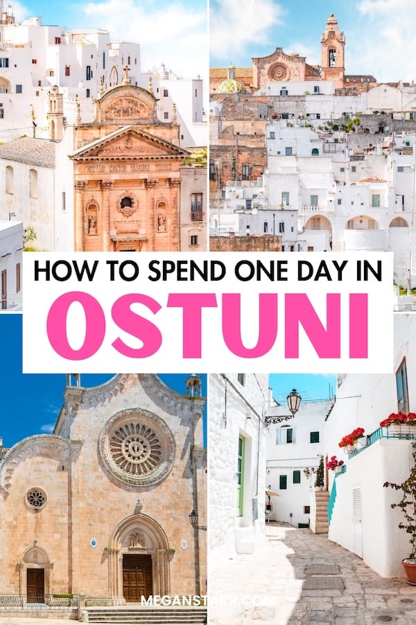 Are you looking for the best way to spend one day in Ostuni, Italy? This Ostuni itinerary is curated so you can make the most of your time there - learn more! | What to do in Ostuni | Ostuni itinerary | Ostuni things to do | Places to visit in Ostuni | Sightseeing in Ostuni | Visit Ostuni | Travel to Ostuni | Ostuni travel tips | Where to eat in Ostuni | Where to stay in Ostuni | Ostuni hotels | Ostuni old town | Ostuni history | Ostuni food | Ostuni olive oil | Ostuni restaurants | Ostuni bucket list | Things to do in Ostuni