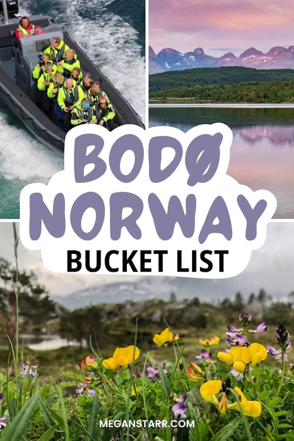 There are many things to do in Bodø, Norway, one of the most underrated cities in Norway. This is a travel guide of what to do in Bodø for first-timers (+ map!). | What to do in Bodø | Bodø bucket list | Bodø itinerary | Places to visit in Bodø | Bodø things to do | Visit Bodø | Travel to Bodø | Bodø travel guide | Bodø travel tips | Bodø restaurants | Where to stay in Bodø | Bodø tours | Day trips from Bodø