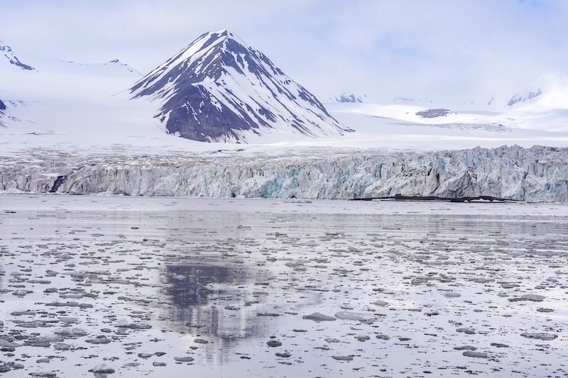 The beautiful glaciers of Svalbard