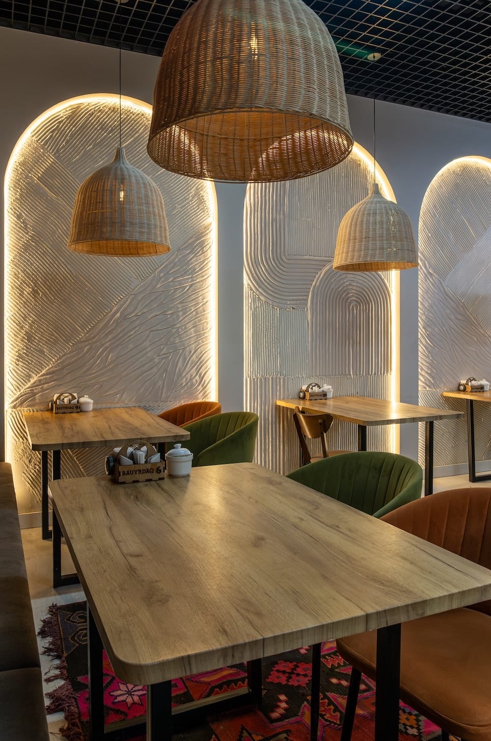 the interior of a casual dining restaurant in almaty
best restaurants in almaty, kazakhstan