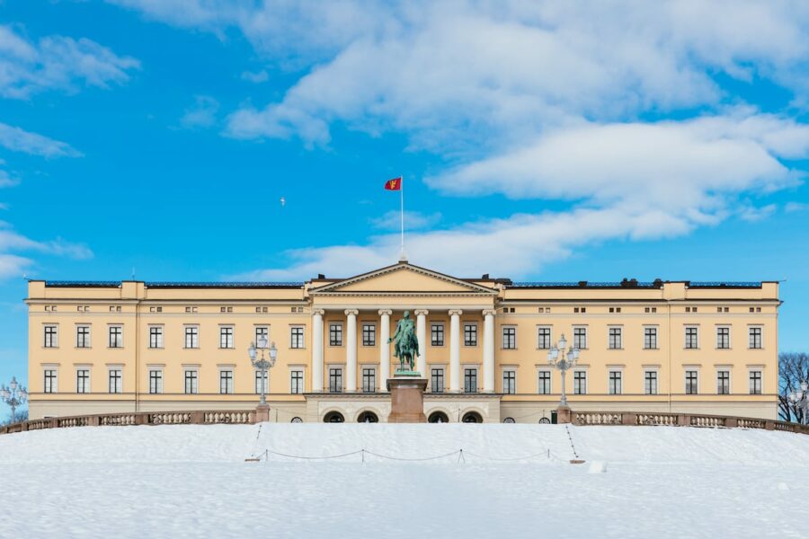 Beautiful Oslo during the winter