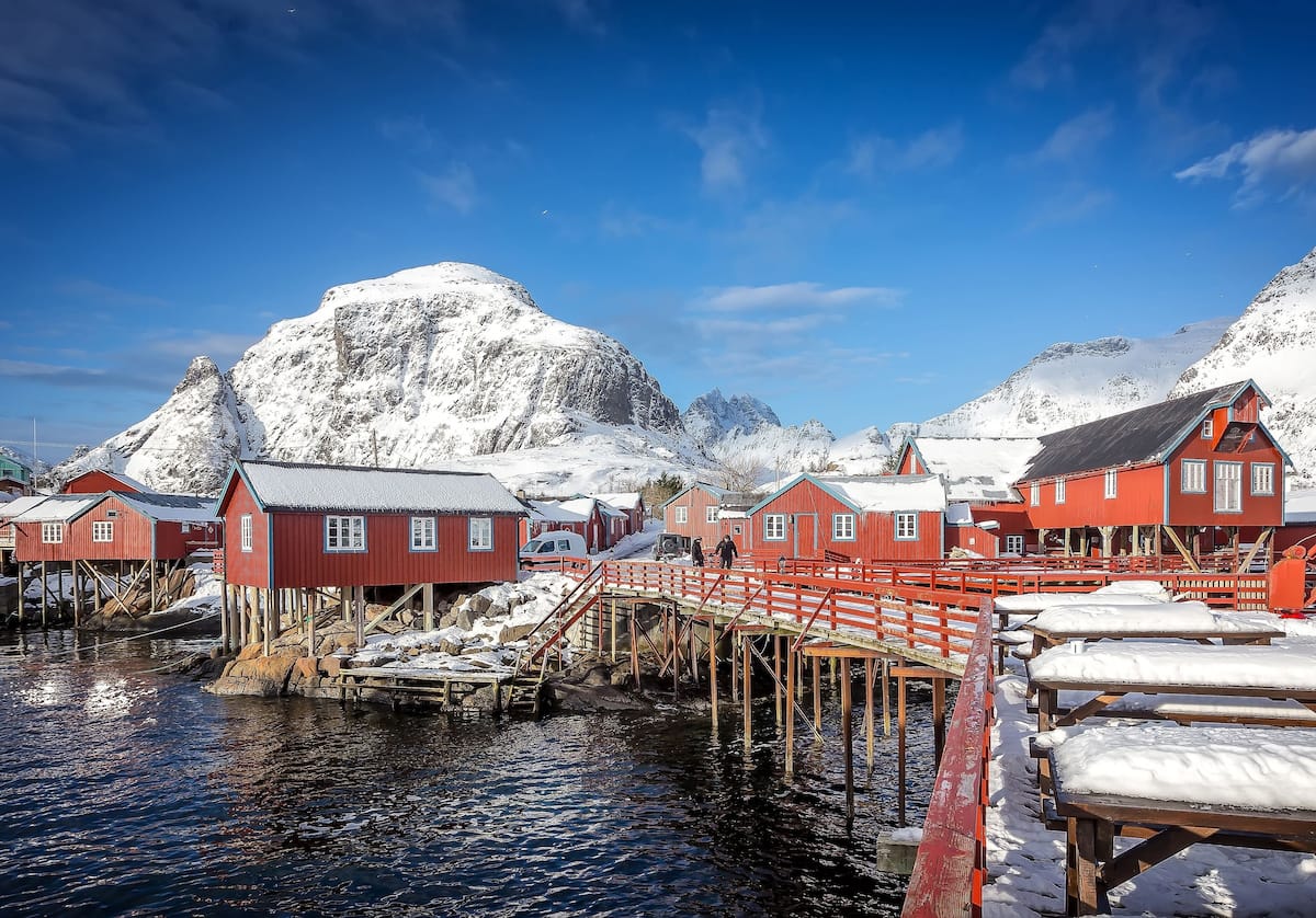 Best rorbuer in the Lofoten Islands