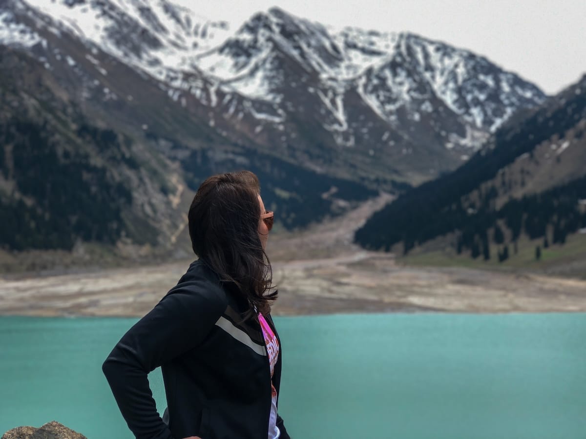 Big Almaty Lake at the end of May