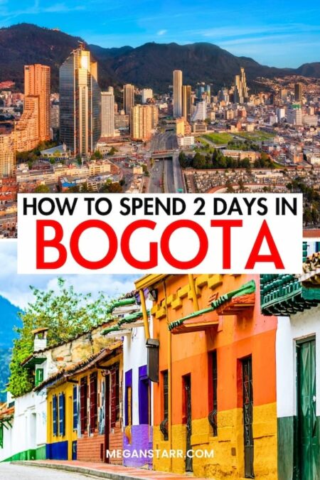 Are you looking for the best way to spend two days in Bogota? This is the ultimate 2-day Bogota itinerary, from what to do to where to eat (and even stay). I explain how to maximize your time in Bogota without missing out on any of the fun! Click to learn more. | Weekend in Bogota | Visit Bogota | Things to do in Bogota | What to do in Bogota | Itinerary Bogota | 2 days in Bogota | Day trip to Bogota | Travel to Bogota | Bogota sightseeing | Bogota restaurants | Bogota hotels | Where to stay in Bogota | Hotels in Bogota | Bogota travel guide | Bogota 2-day itinerary | Bogota two-day itinerary | Bogota day trip