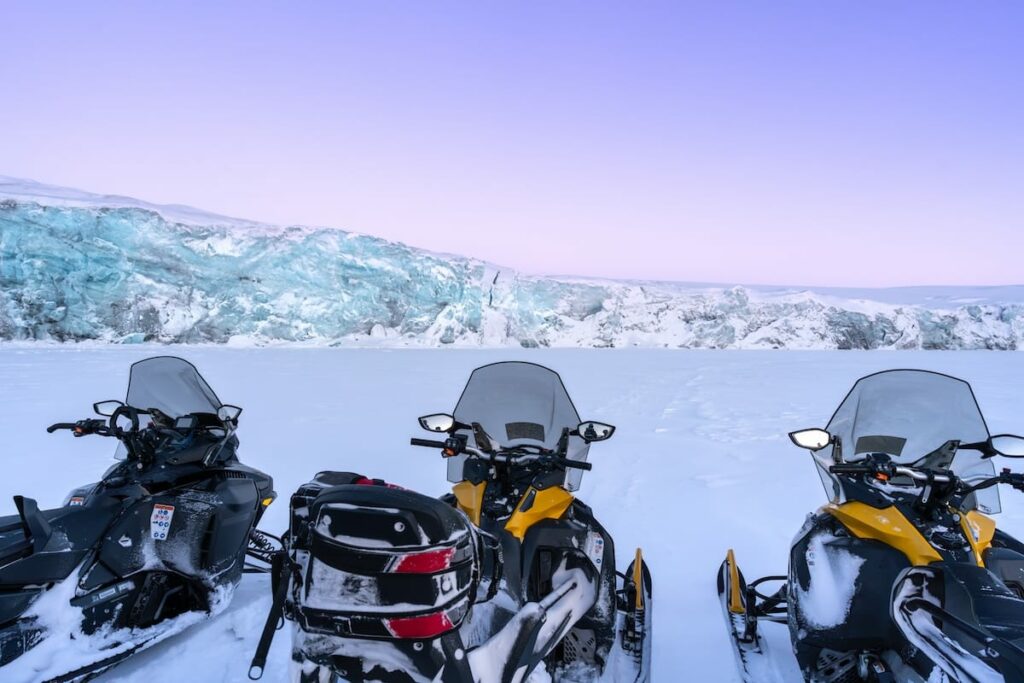 My snowmobile tour to East Spitsbergen