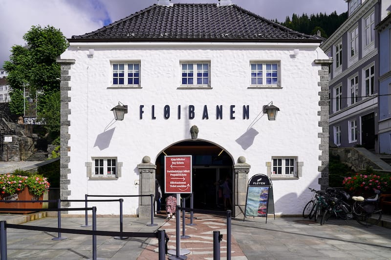 Fløibanen in Bergen, Norway