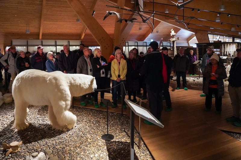 Svalbard Museum (on a busy cruise ship Sunday)