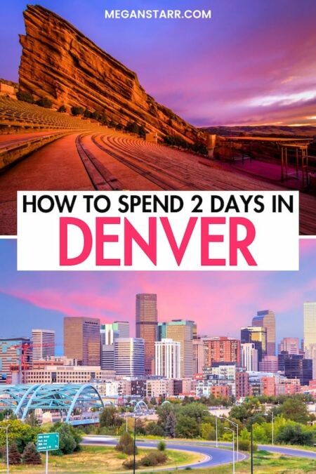 Are you looking for the best way to spend two days in Denver? This is the ultimate 2-day Denver itinerary, from what to do to where to eat (and even stay). I explain how to maximize your time in Denver without missing out on any of the fun! Click to learn more. | Weekend in Denver | Visit Denver | Things to do in Denver | What to do in Denver | Itinerary Denver | 2 days in Denver | Day trip to Denver | Travel to Denver | Denver sightseeing | Denver restaurants | Denver hotels | Where to stay in Denver | Hotels in Denver | Denver travel guide | Denver 2-day itinerary | Denver two-day itinerary | Denver day trip