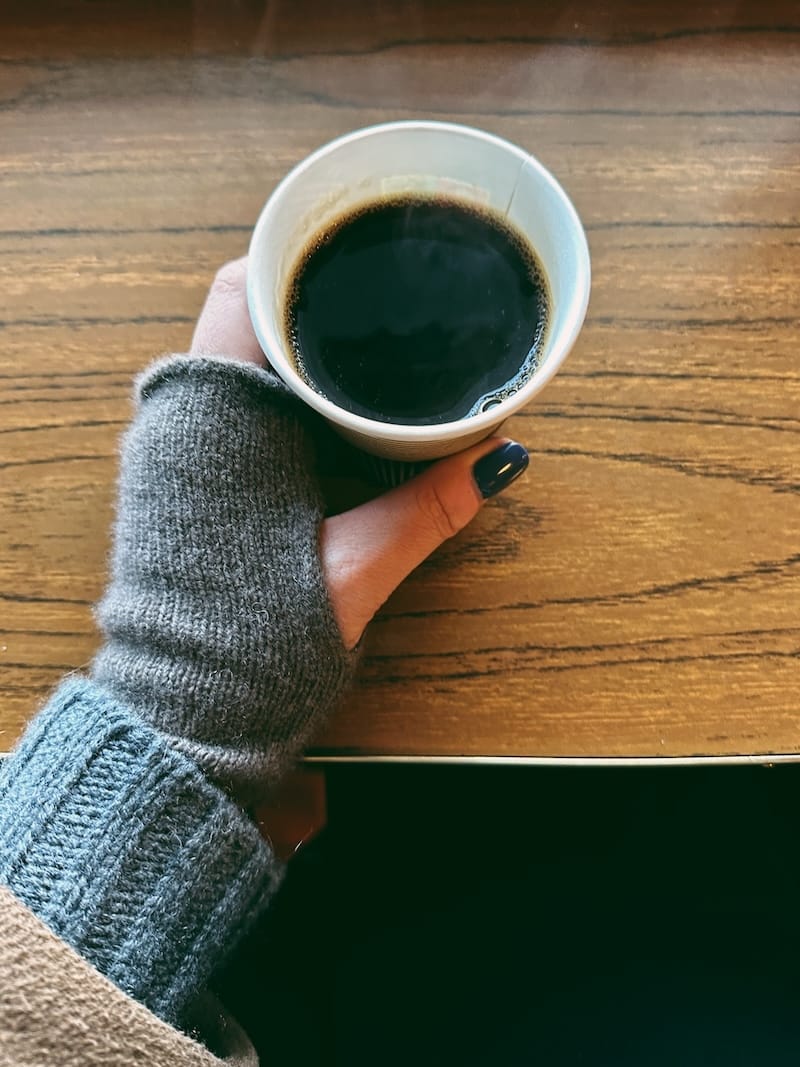 Coffee will help your energy levels during winter in Svalbard!