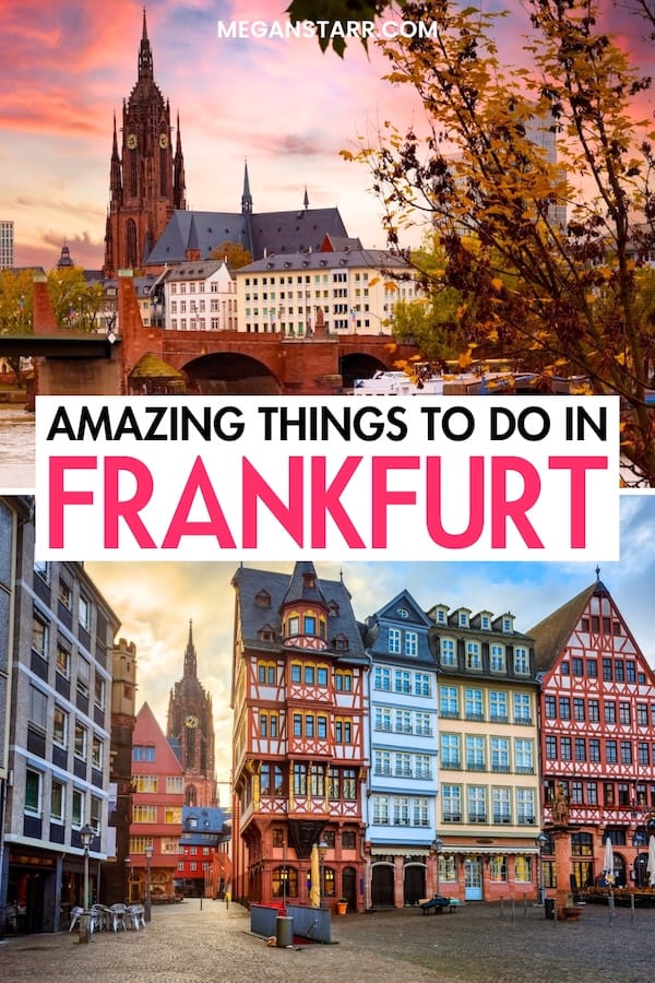 Are you looking for the best things to do in Frankfurt, Germany? This guide details the top Frankfurt attractions, including museums, places to eat, landmarks, and more! This is your Frankfurt bucket list! | What to do in Frankfurt | Frankfurt landmarks | Frankfurt restaurants | Frankfurt things to do | Visit Frankfurt | Frankfurt day trips | Day trips from Frankfurt | Frankfurt sightseeing | Frankfurt for first-timers | Frankfurt itinerary