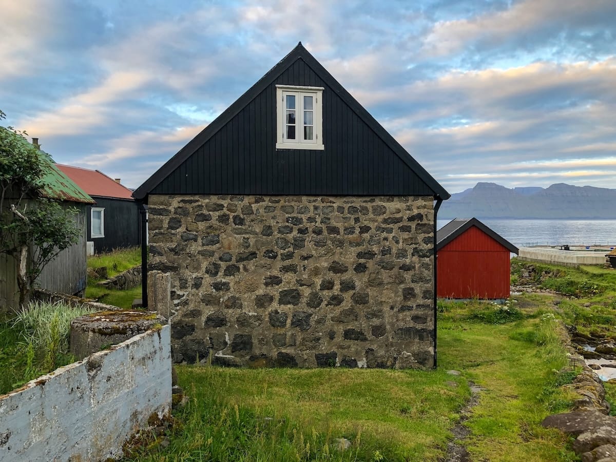 Gjógv in summer