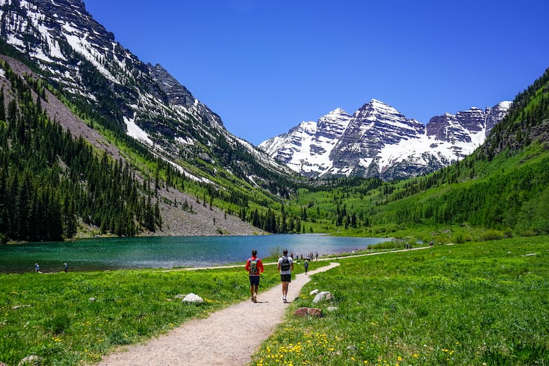 Hikes near Aspen in August