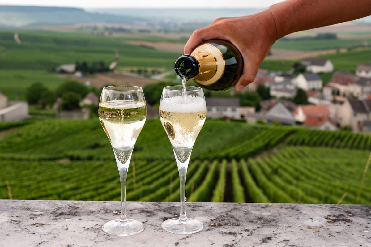 best champagne tour in paris