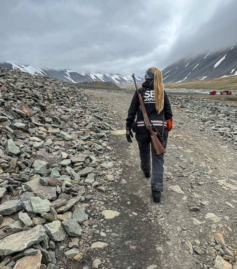 Searching for Arctic foxes (we did see one!)