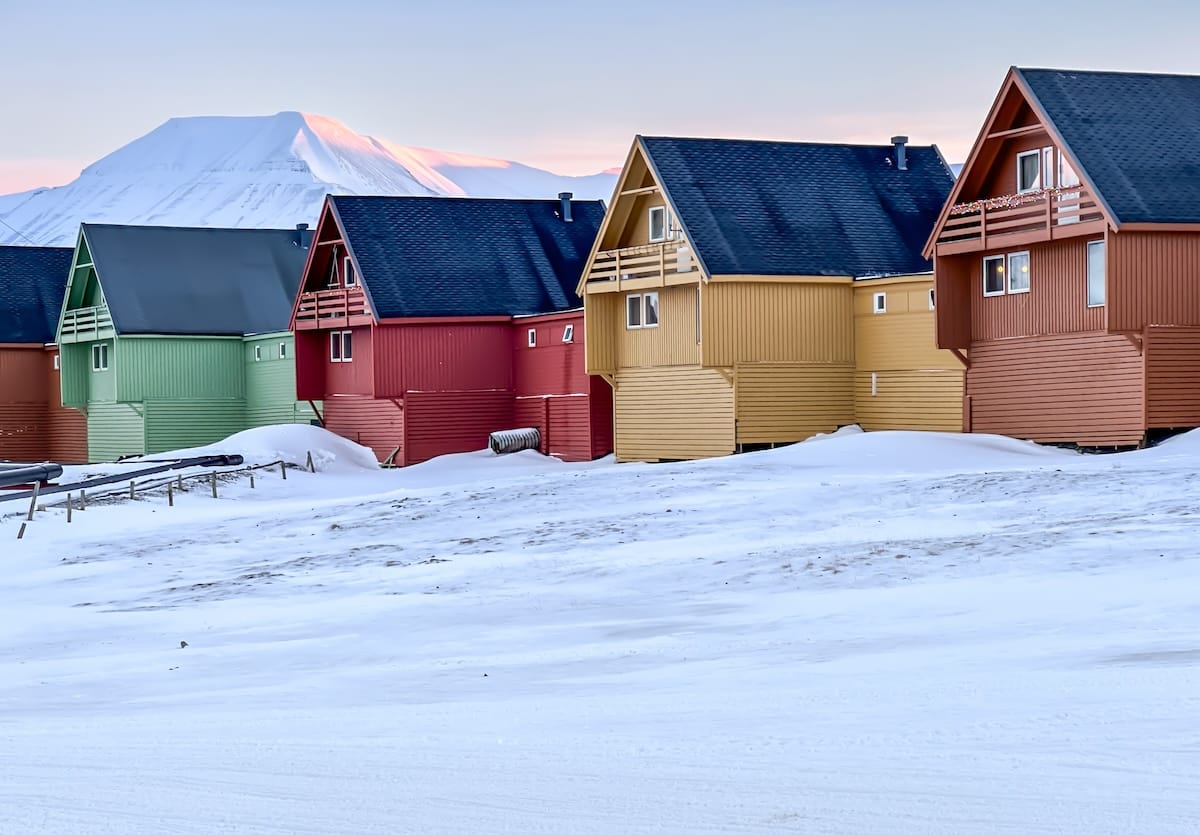 End of February in Longyearbyen