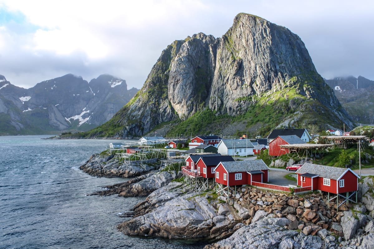 The Eliassen Rorbuer are perhaps the most iconic Lofoten rorbuer