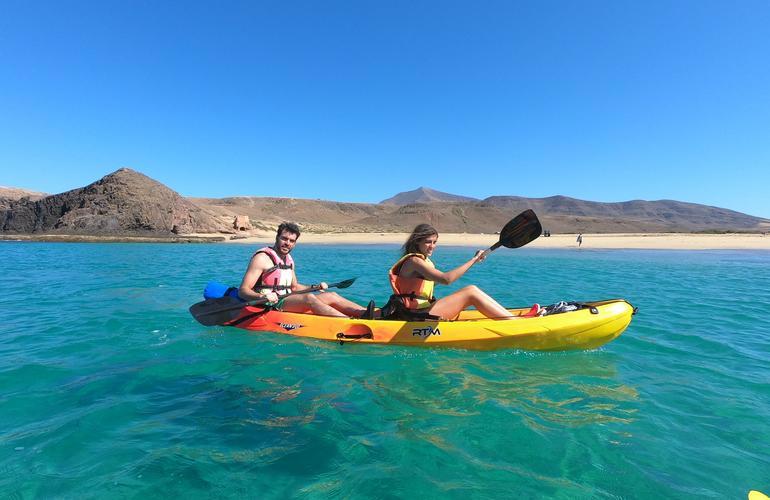 Kayaking in Playa Blanca