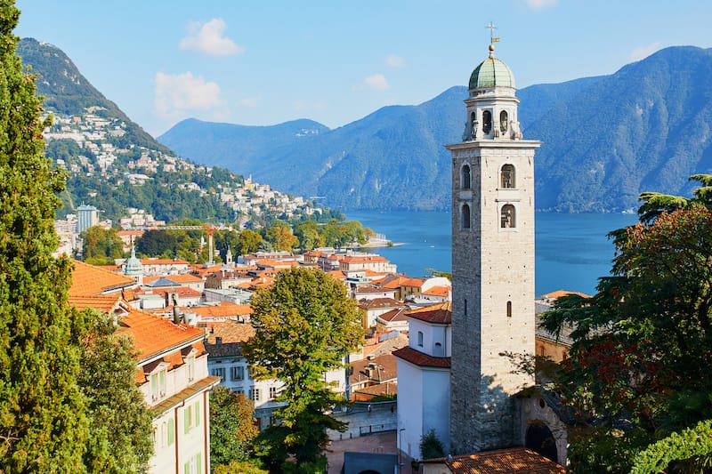 Lugano is one of the best places to visit near Milan