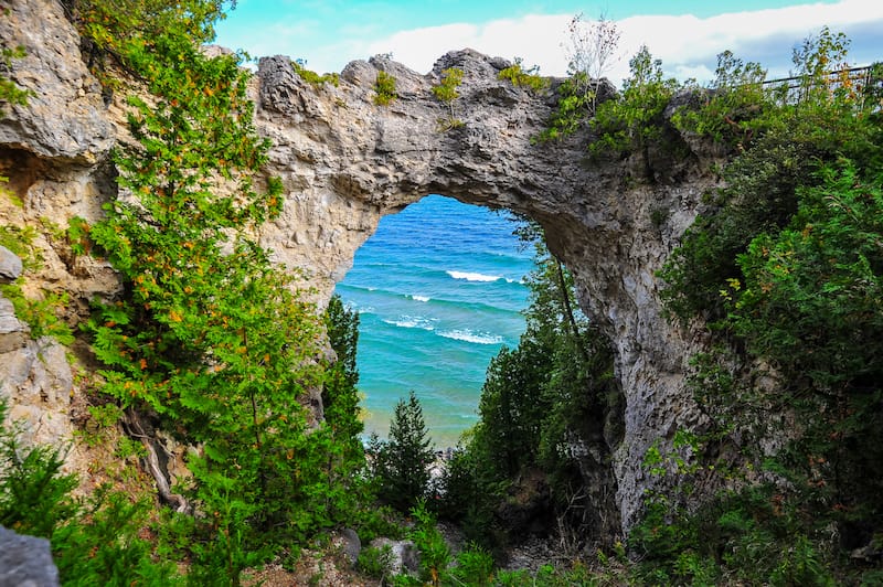 Mackinac Island in August