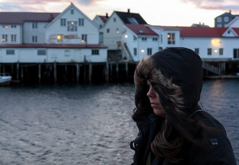 Henningsvær in December