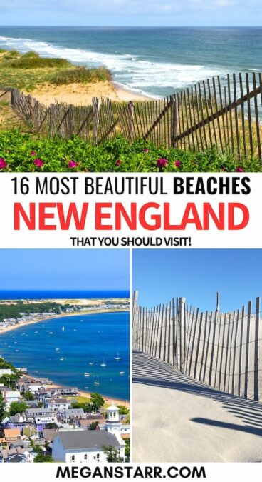 Looking to visit the best beaches in New England? We have you covered - these are the prettiest New England beaches for a weekend away. | Places to visit in New England | Beaches in Connecticut | Beaches in Rhode Island | Beaches in Massachusetts | Beaches in New Hampshire | Cape Cod Beaches | Beaches in Maine | Maine beaches | Things to do New England | Massachusetts beaches | Connecticut beaches | New England bucket list | New England itinerary | Summer in New England