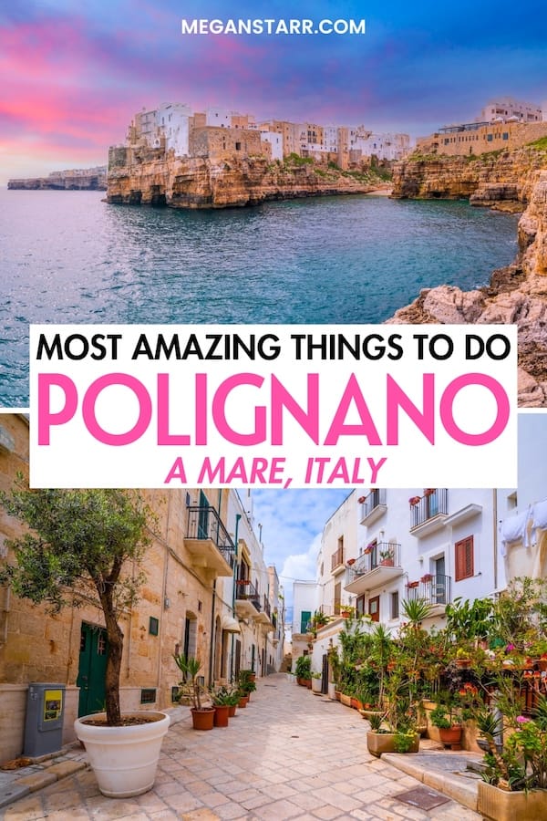 Are you looking for the best things to do in Polignano a Mare, Italy? This guide details the top Polignano a Mare attractions, including beaches, places to eat, landmarks, and more! This is your Polignano a Mare bucket list! | What to do in Polignano a Mare | Polignano a Mare landmarks | Polignano a Mare restaurants | Polignano a Mare things to do | Visit Polignano a Mare | Polignano a Mare day trips | Day trips from Polignano a Mare | Polignano a Mare sightseeing | Polignano a Mare for first-timers | Polignano a Mare itinerary