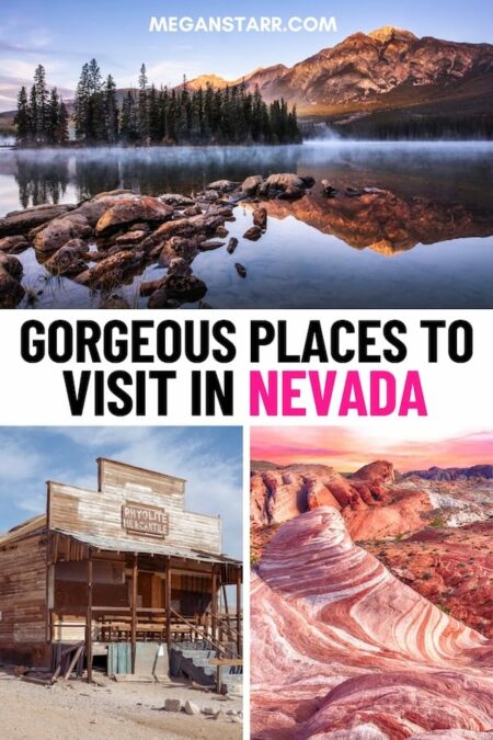Planning a trip out west and looking for the best places to visit in Nevada besides just Vegas? This guide contains some unique Nevada destinations to consider!