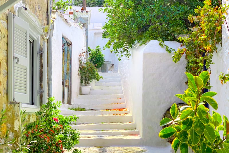 Quiet streets of Hydra