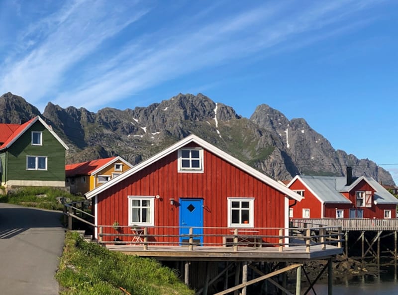 Henningsvær in June