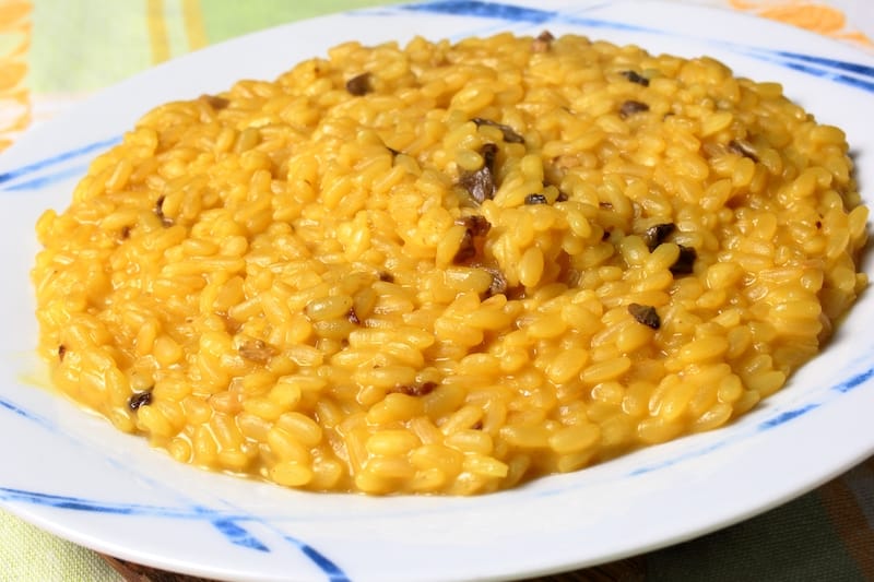 Risotto allo zafferano