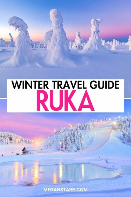 Looking to take a trip to Ruka in winter this year? This travel guide will help you plan your trip! From the best things to do during winter in Ruka, Finland to where to stay and eat... I have covered it all. You will also find information about the weather and best seasonal activities inside. Click to learn more.

Ruka in winter | Winter in Ruka | Winter trip to Ruka | Ruka winter vacation | Winter vacation in Ruka | Things to do in Ruka in winter | What to do in Ruka | Ruka itinerary | Ruka in November | Ruka in December | Christmas in Ruka | New Years in Ruka | Ruka in January | Ruka in February | Ruka in March | Ruka winter tours