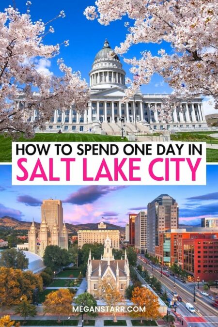 Are you looking for the best way to spend one day in Salt Lake City? This is the ultimate 1-day Salt Lake City itinerary, from what to do to where to eat (and even stay). I explain how to maximize your time in Salt Lake City without compromising any of the fun! Click to learn more. Visit Salt Lake City | Things to do in Salt Lake City | What to do in Salt Lake City | Itinerary Salt Lake City | Day in Salt Lake City | Day trip to Salt Lake City | Travel to Salt Lake City | Salt Lake City sightseeing | Salt Lake City restaurants | Salt Lake City hotels | Where to stay in Salt Lake City | Hotels in Salt Lake City | Salt Lake City travel guide | Salt Lake City 1-day itinerary | Salt Lake City one-day itinerary | Salt Lake City day trip